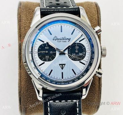 New! Swiss Breitling Watch Top Time Triumph Blue Watch 41mm